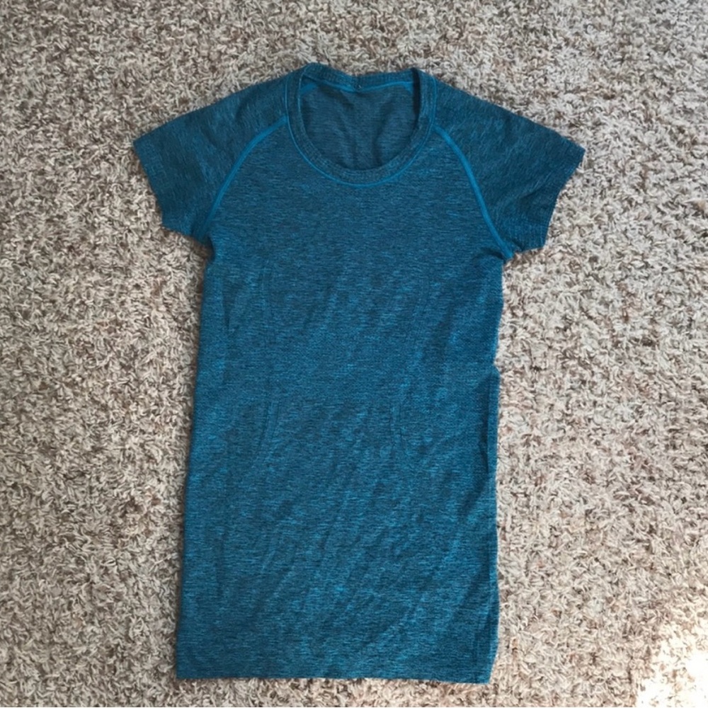 Lululemon Athletica Blue Tank Top